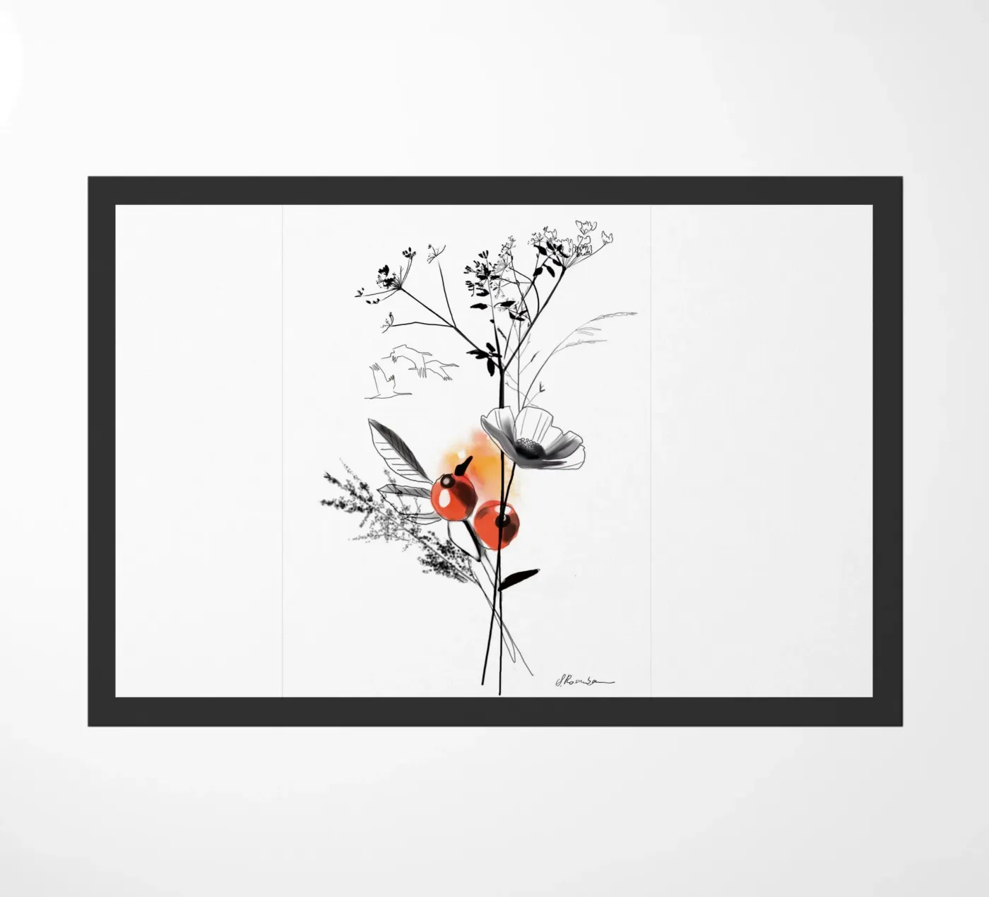 Uccelli migratori zerbino da SaraRosenbaum