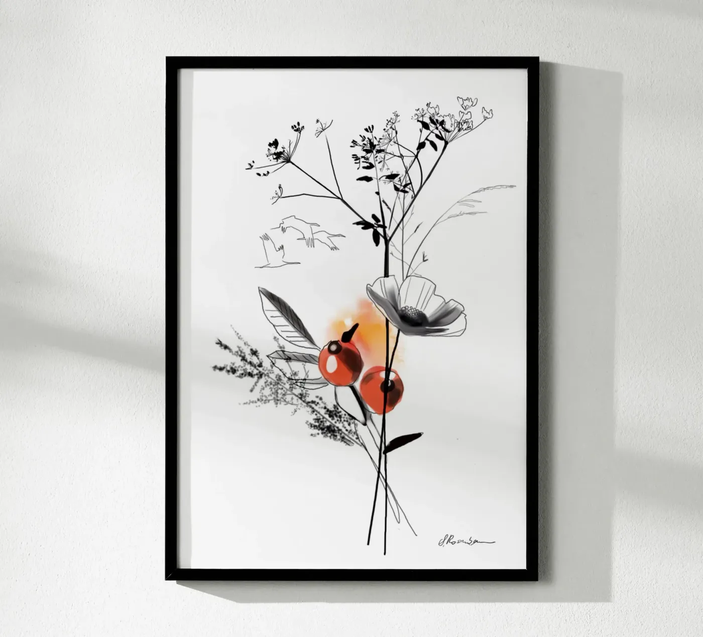 Uccelli migratori poster da SaraRosenbaum