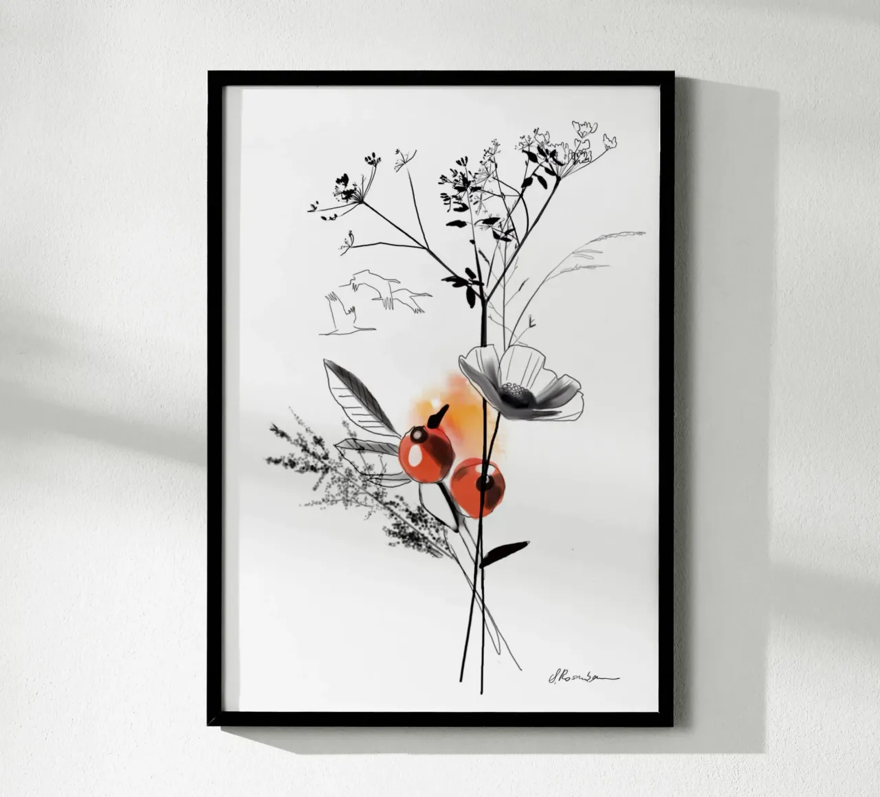 Uccelli migratori poster da SaraRosenbaum