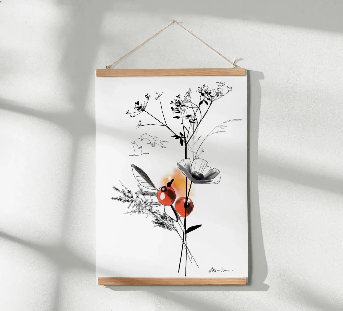 Uccelli migratori poster da SaraRosenbaum