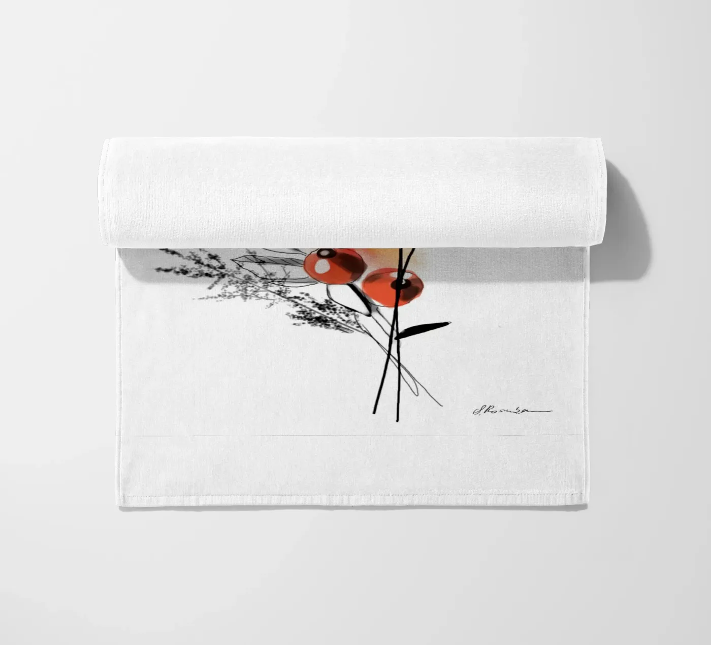 Uccelli migratori telo mare da SaraRosenbaum