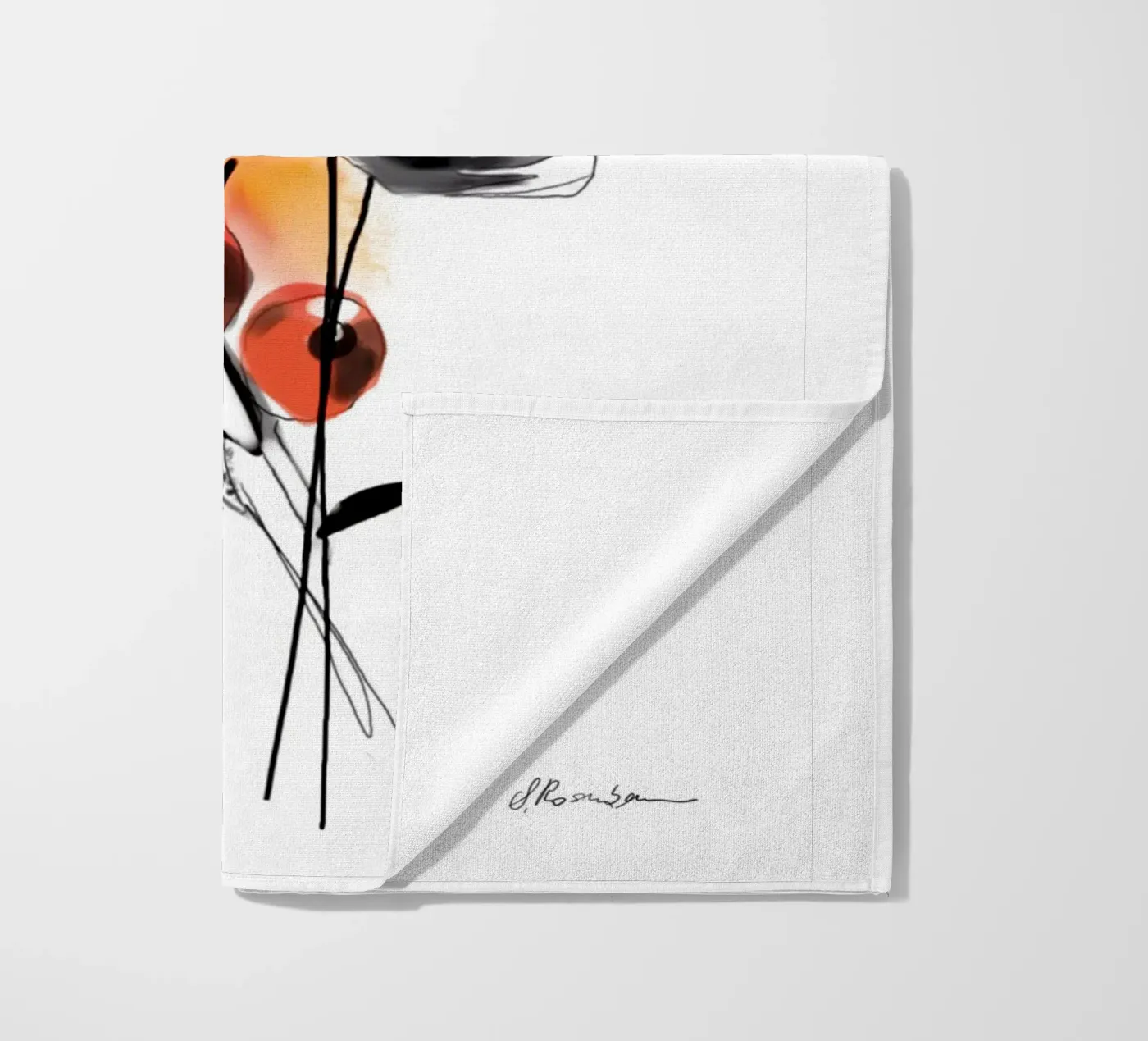 Uccelli migratori telo mare da SaraRosenbaum