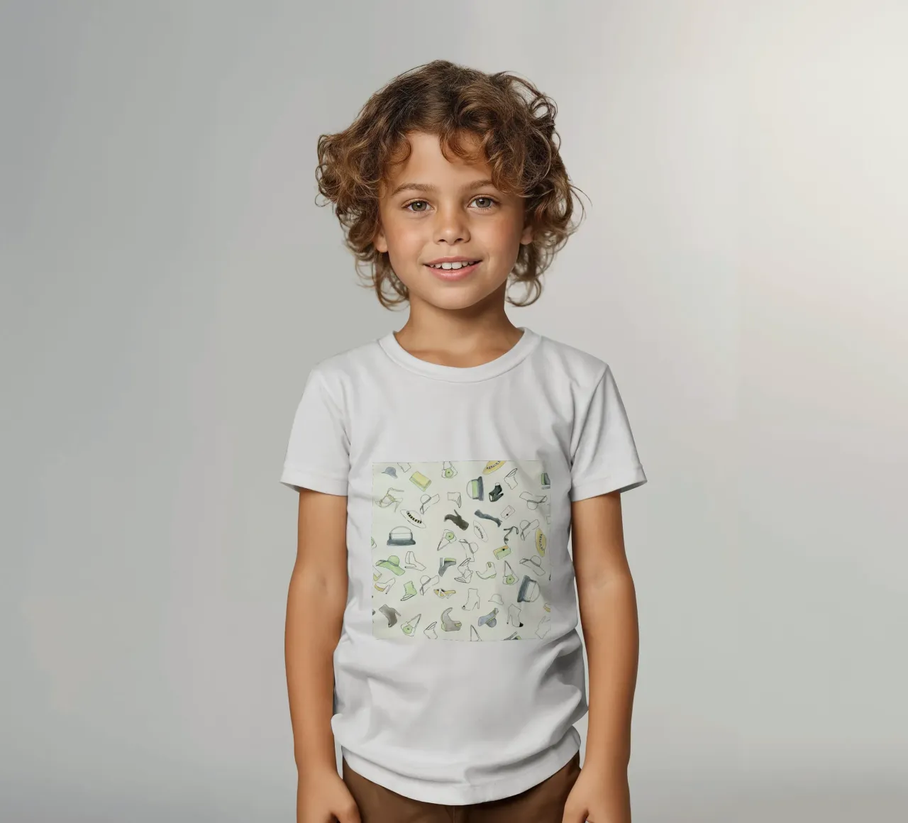Pattern: Shooz t-shirt bambini da Sandra De Leon