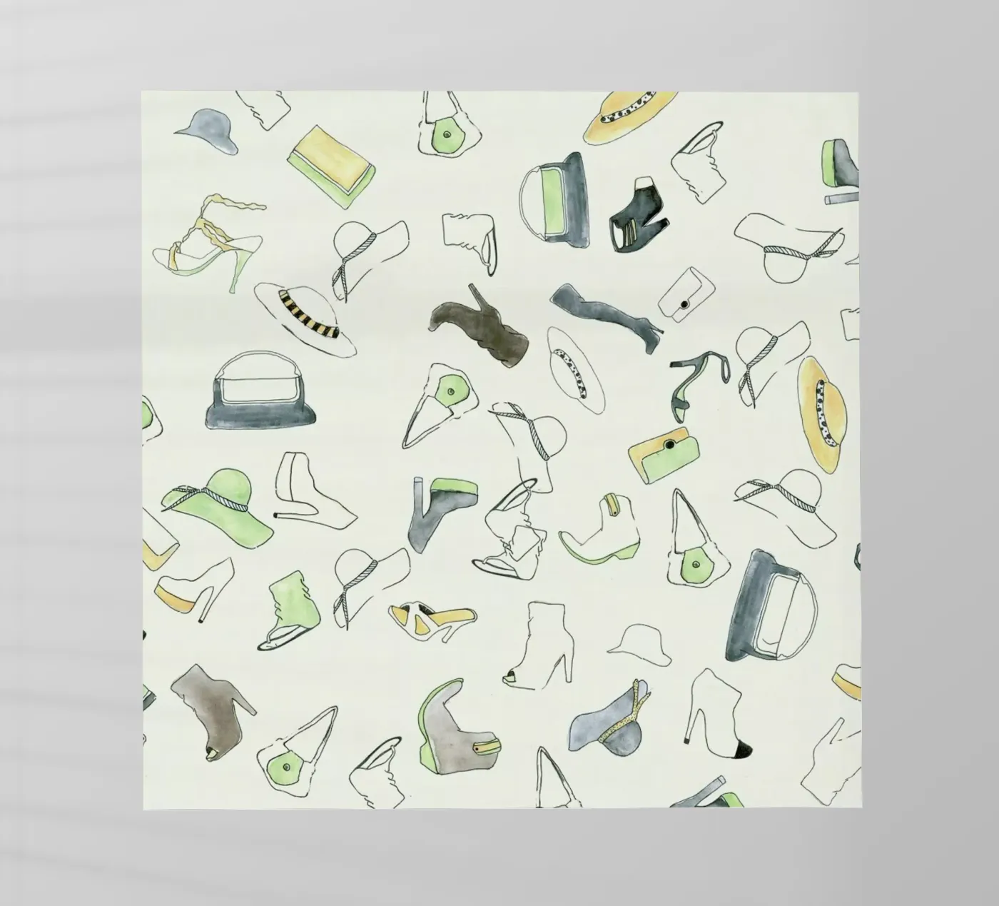 Pattern: Shooz pellicola backlit da Sandra De Leon