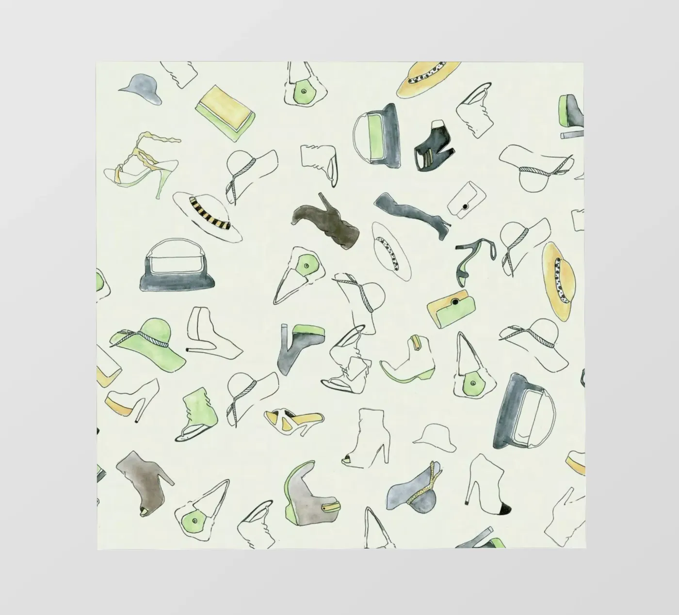 Pattern: Shooz pellicola backlit da Sandra De Leon