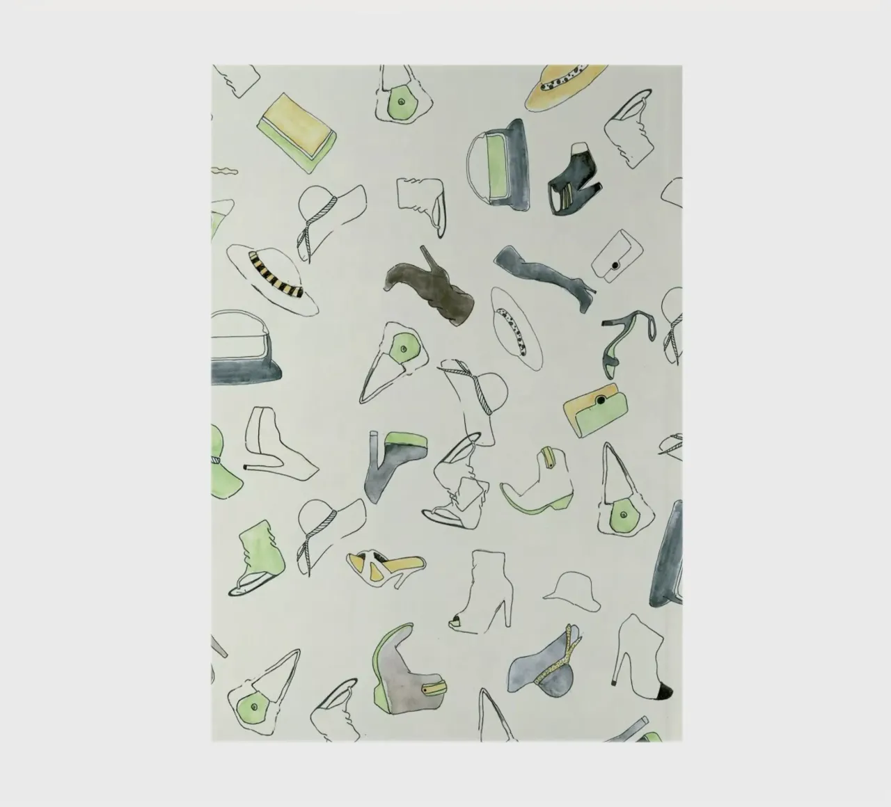 Pattern: Shooz carnet de notes de Sandra De Leon