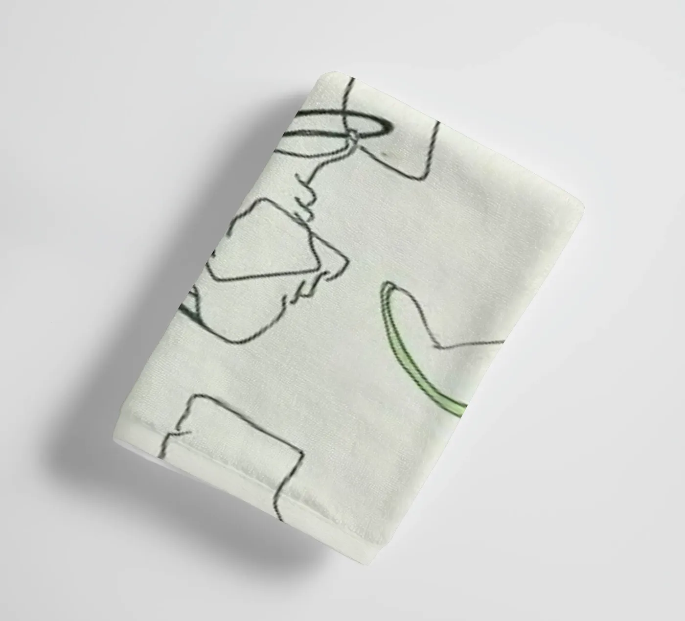 Pattern: Shooz towel by Sandra De Leon