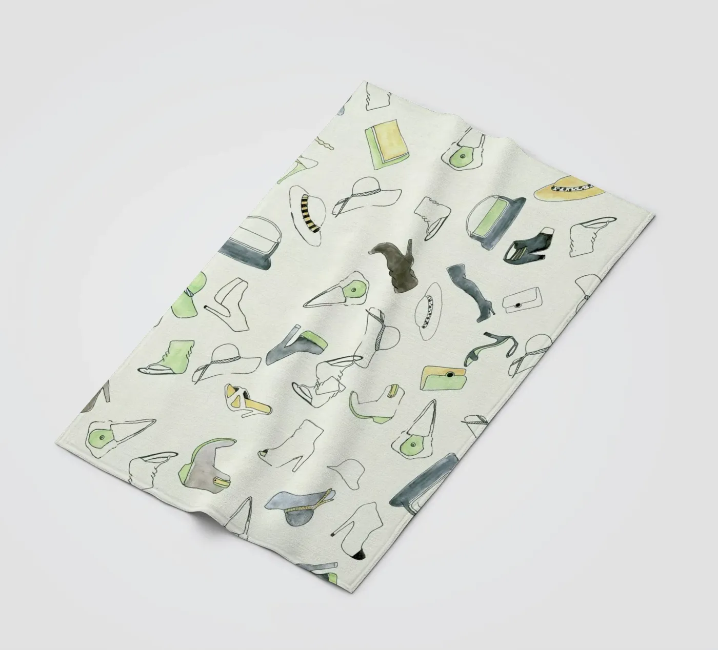 Pattern: Shooz fleecedeken van Sandra De Leon
