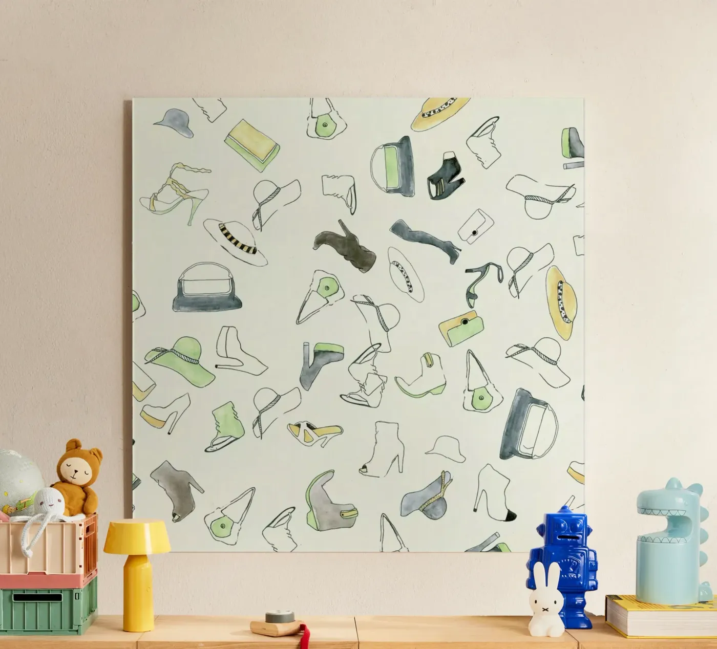 Pattern: Shooz plexiglas de Sandra De Leon