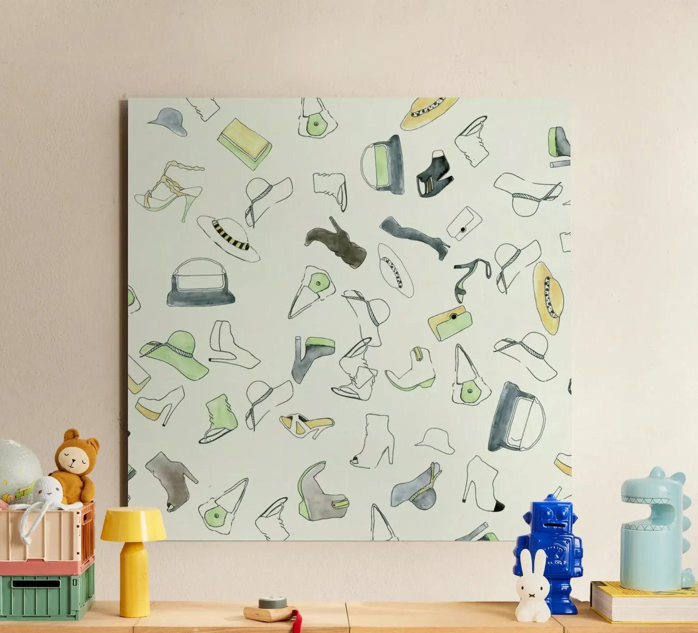 Pattern: Shooz forex-plaat van Sandra De Leon