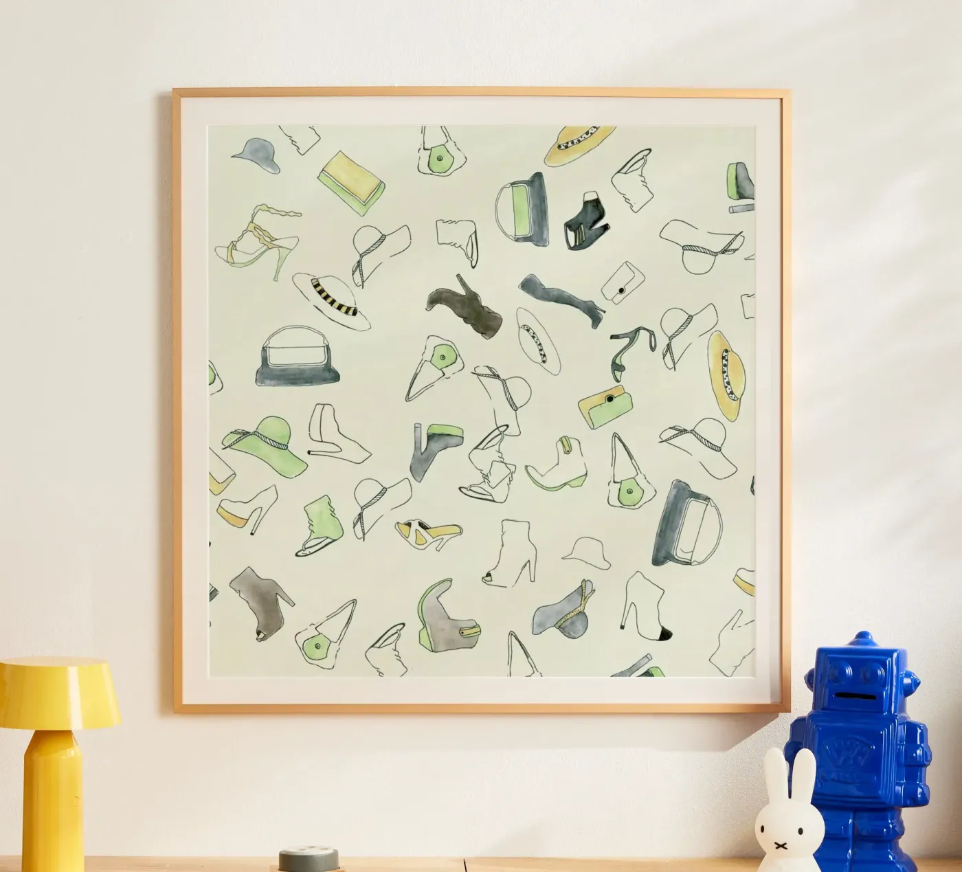 Pattern: Shooz poster da Sandra De Leon