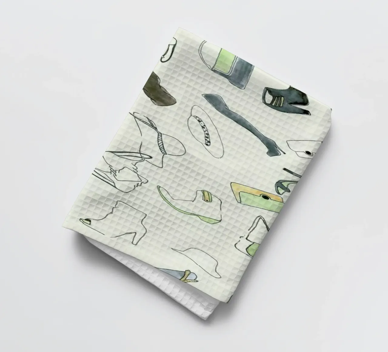 Pattern: Shooz canovaccio da cucina da Sandra De Leon