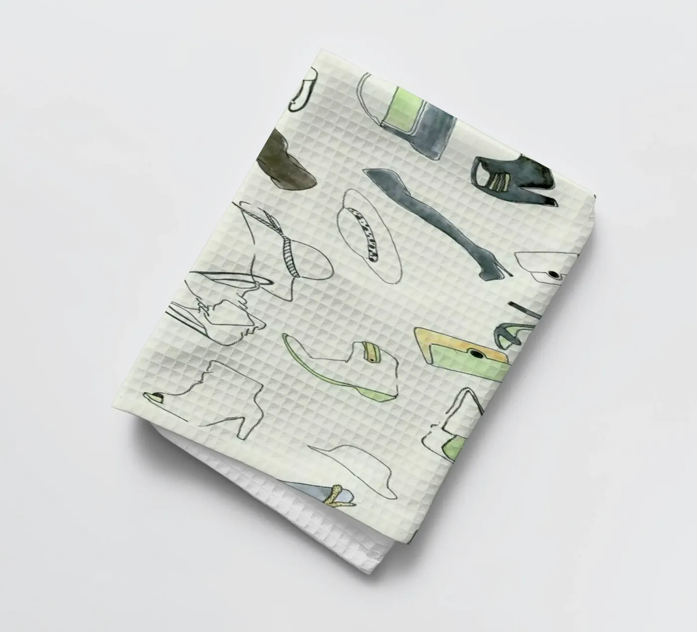 Pattern: Shooz torchon de Sandra De Leon