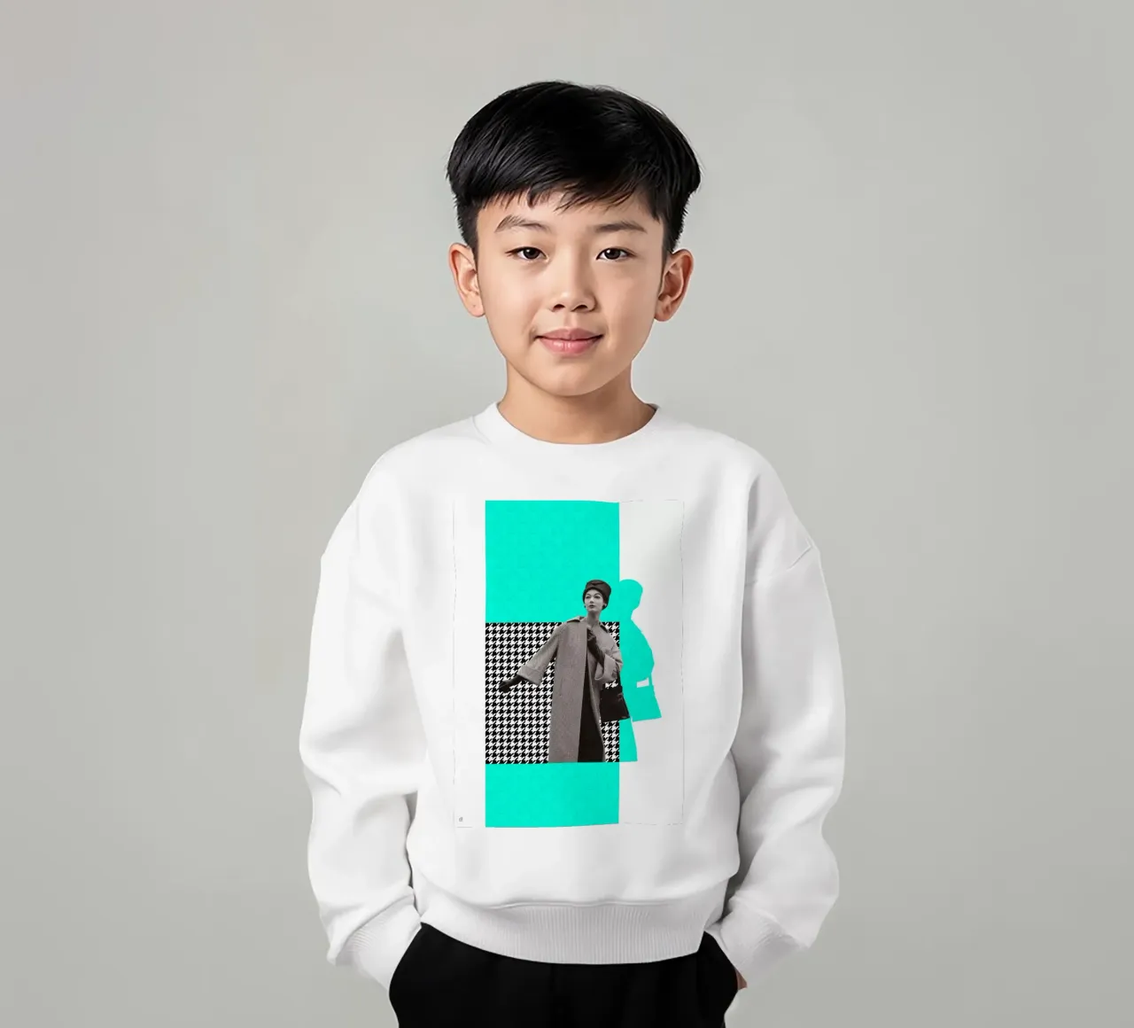 Fashion and Geometry 4 kids sweatshirt by DesmondBates