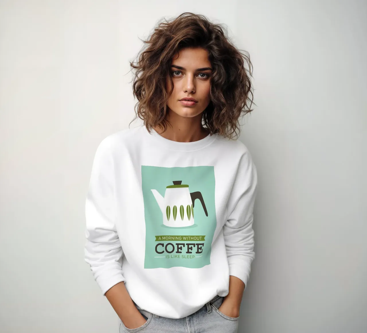 arredamento per la casa caffè retrò felpa da HARU HARU