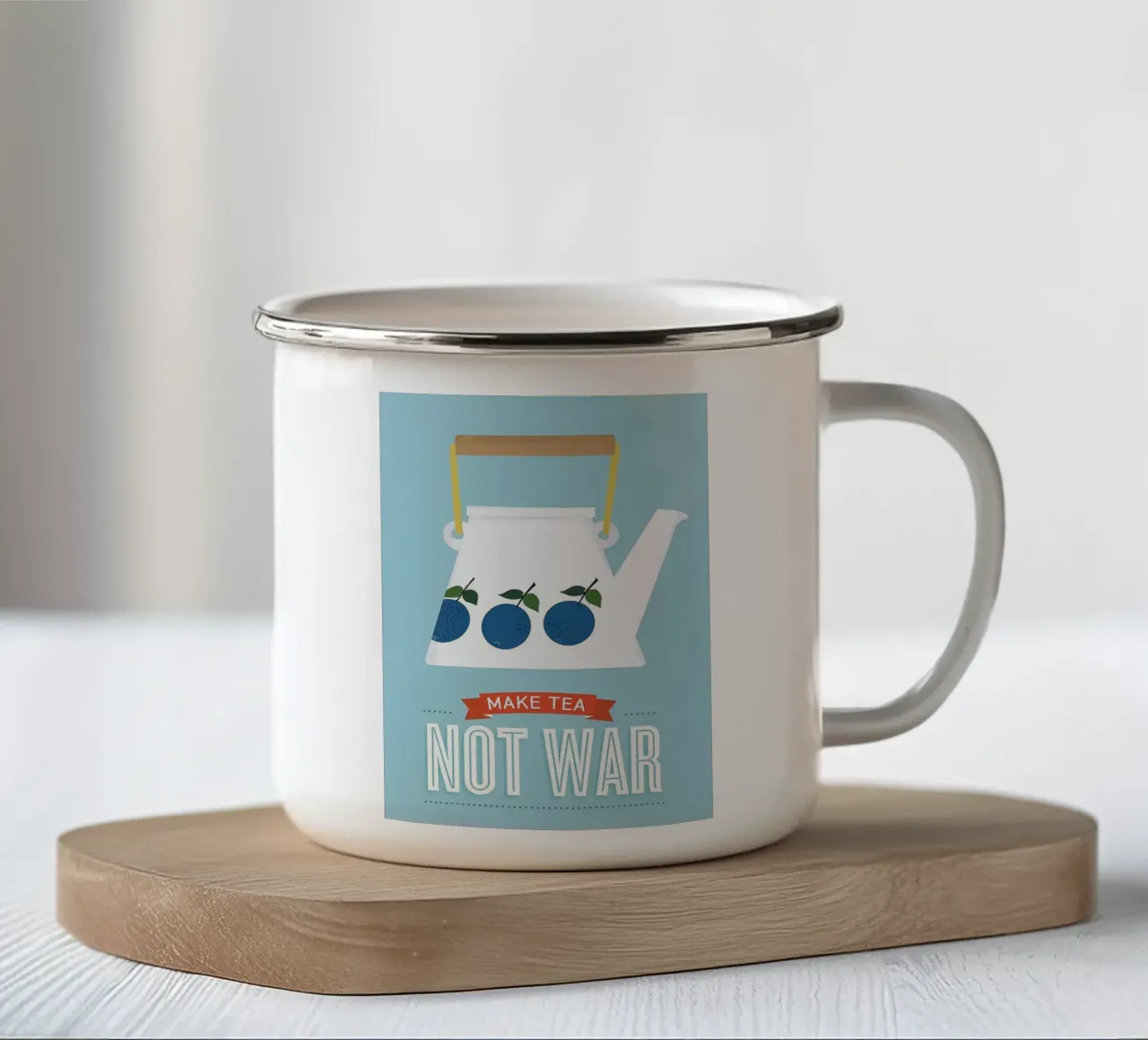 home decor scandinavian tazza in smalto da HARU HARU