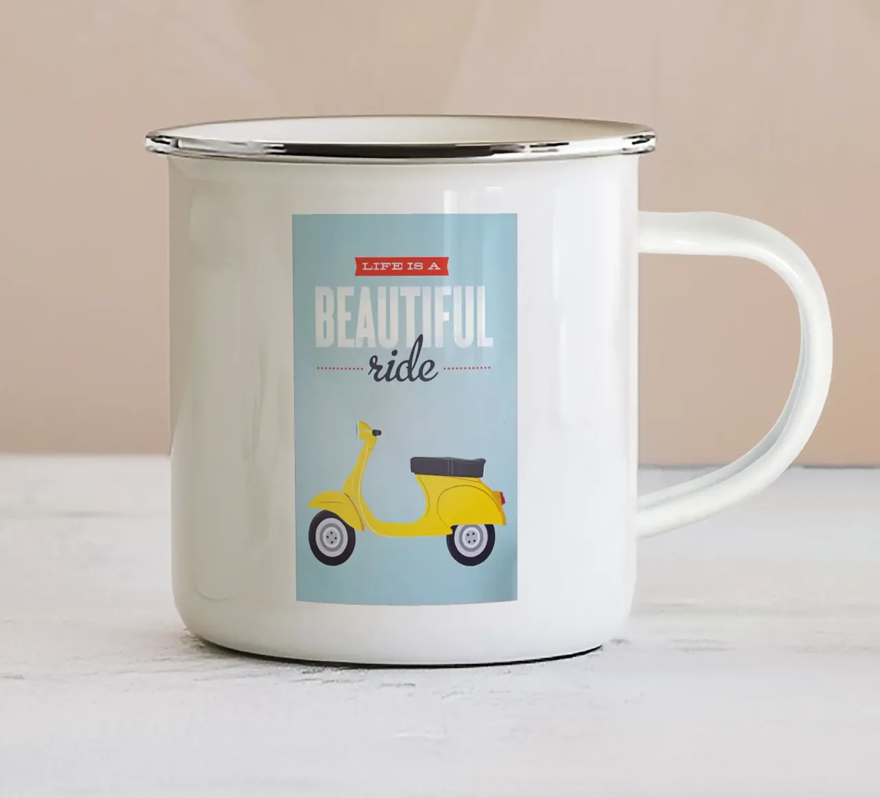 home decor scandinavian tazza in smalto da HARU HARU