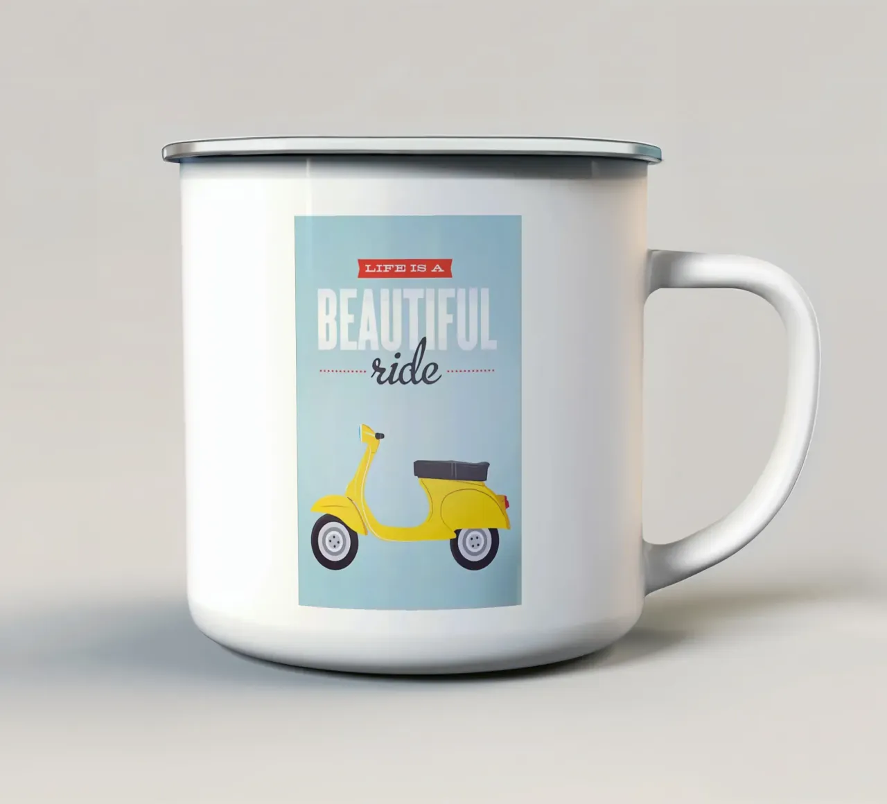 home decor scandinavian tazza in smalto da HARU HARU