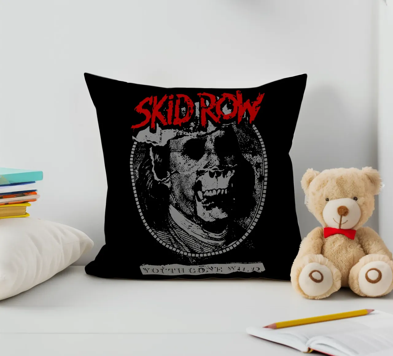 SKid Row - Hard Rock Band cuscino da igoshartwrks