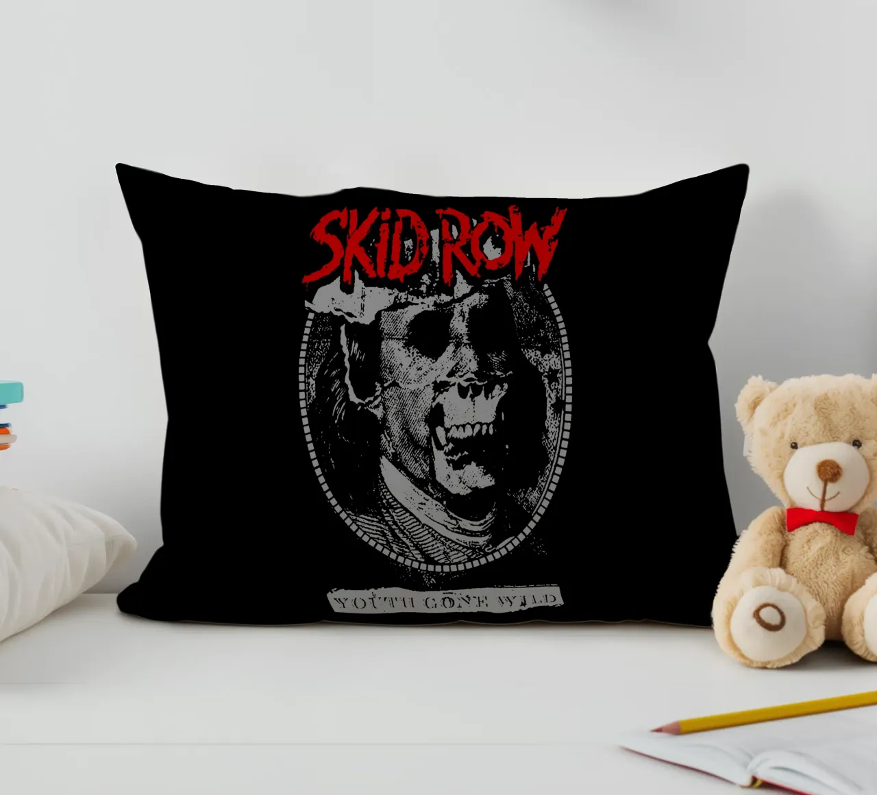 SKid Row - Hard Rock Band cuscino da igoshartwrks