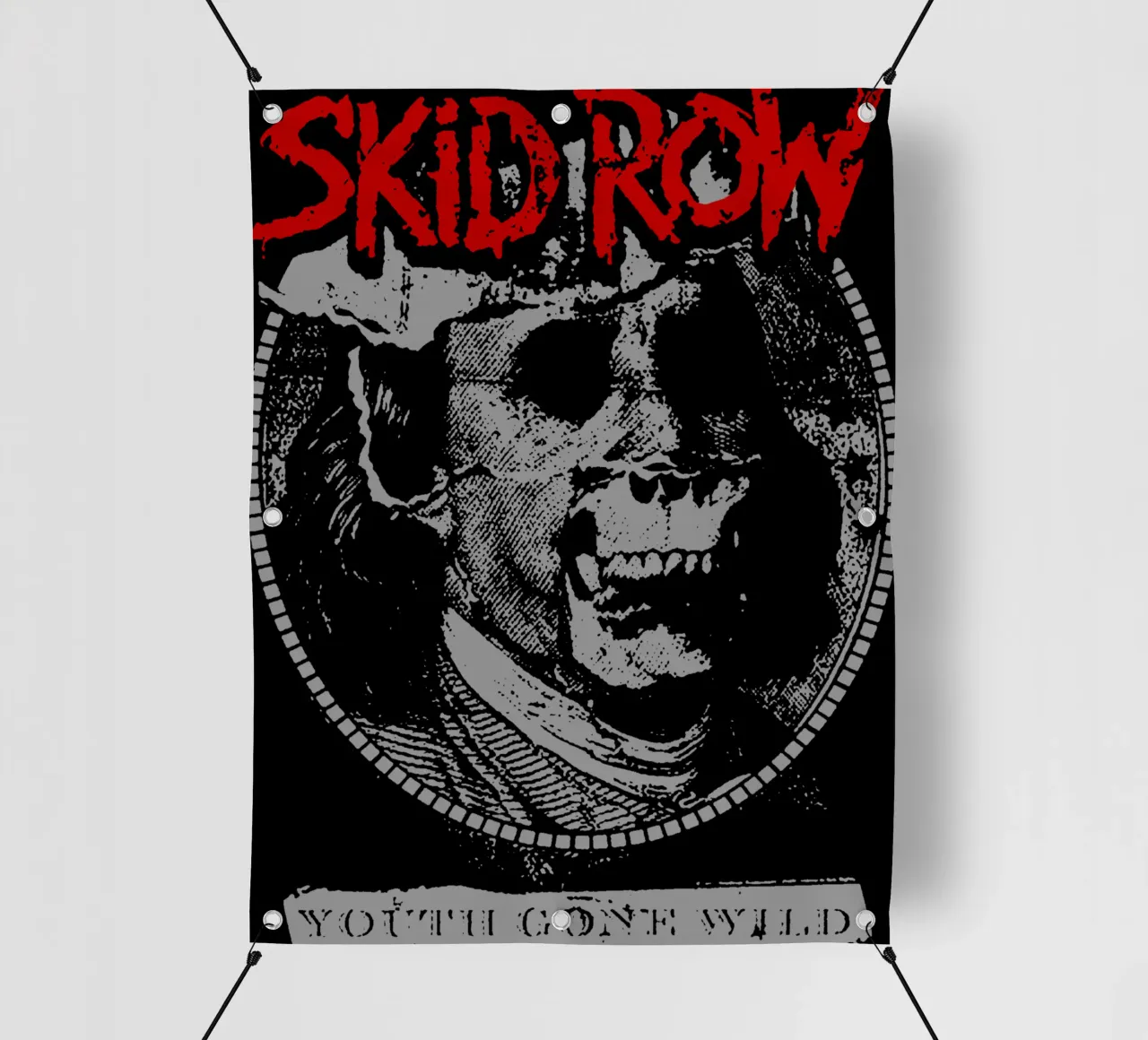 SKid Row - Hard Rock Band telo in pvc da igoshartwrks
