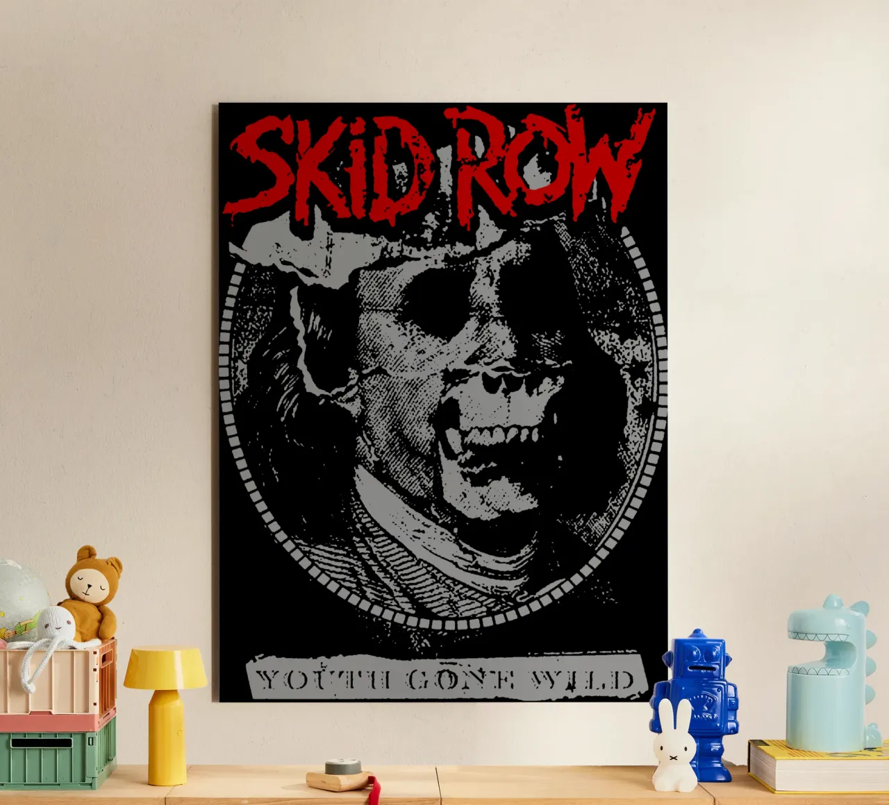 SKid Row - Hard Rock Band alluminio dibond da igoshartwrks