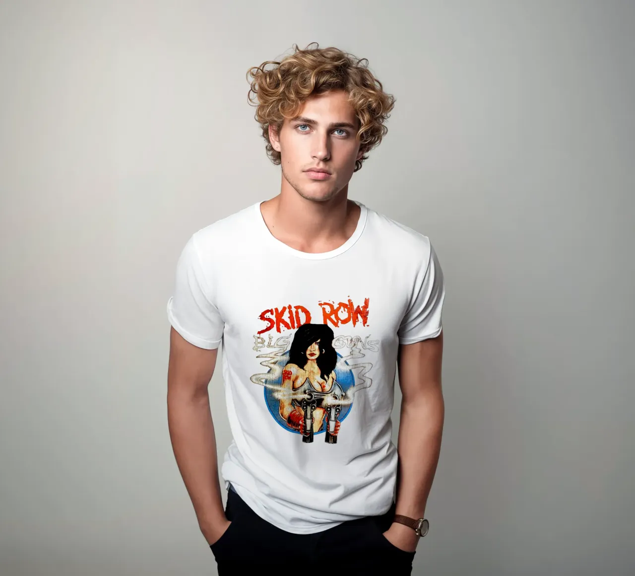 Skid Row - Crash And Burn t-shirt da igoshartwrks