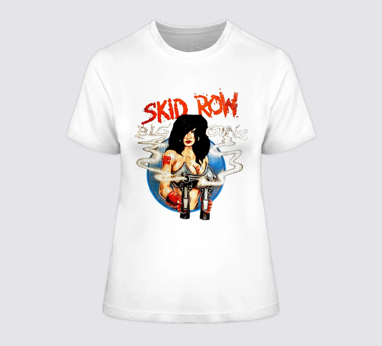 Skid Row - Crash And Burn t-shirt da donna da igoshartwrks