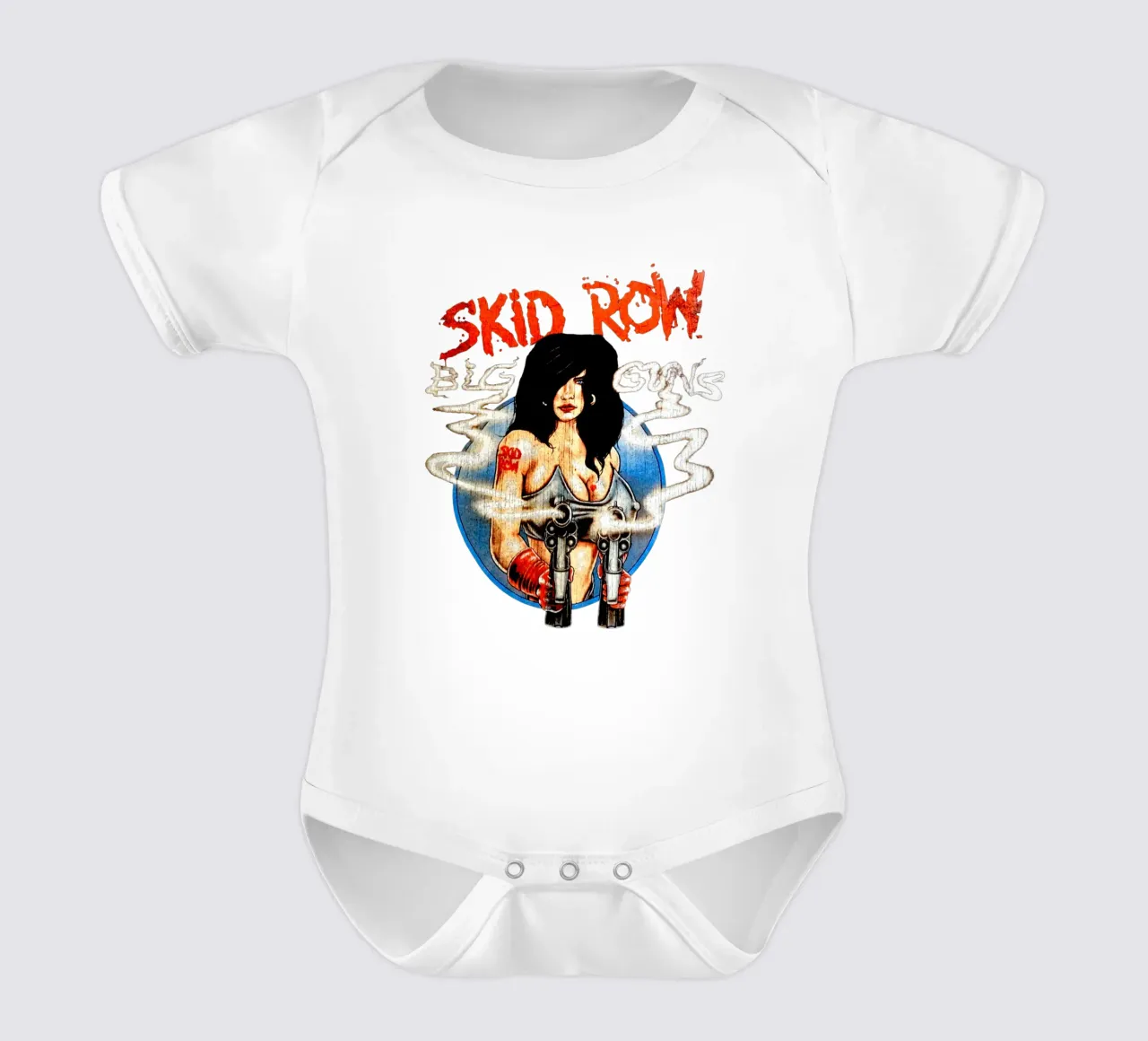 Skid Row - Crash And Burn body de bebé de igoshartwrks