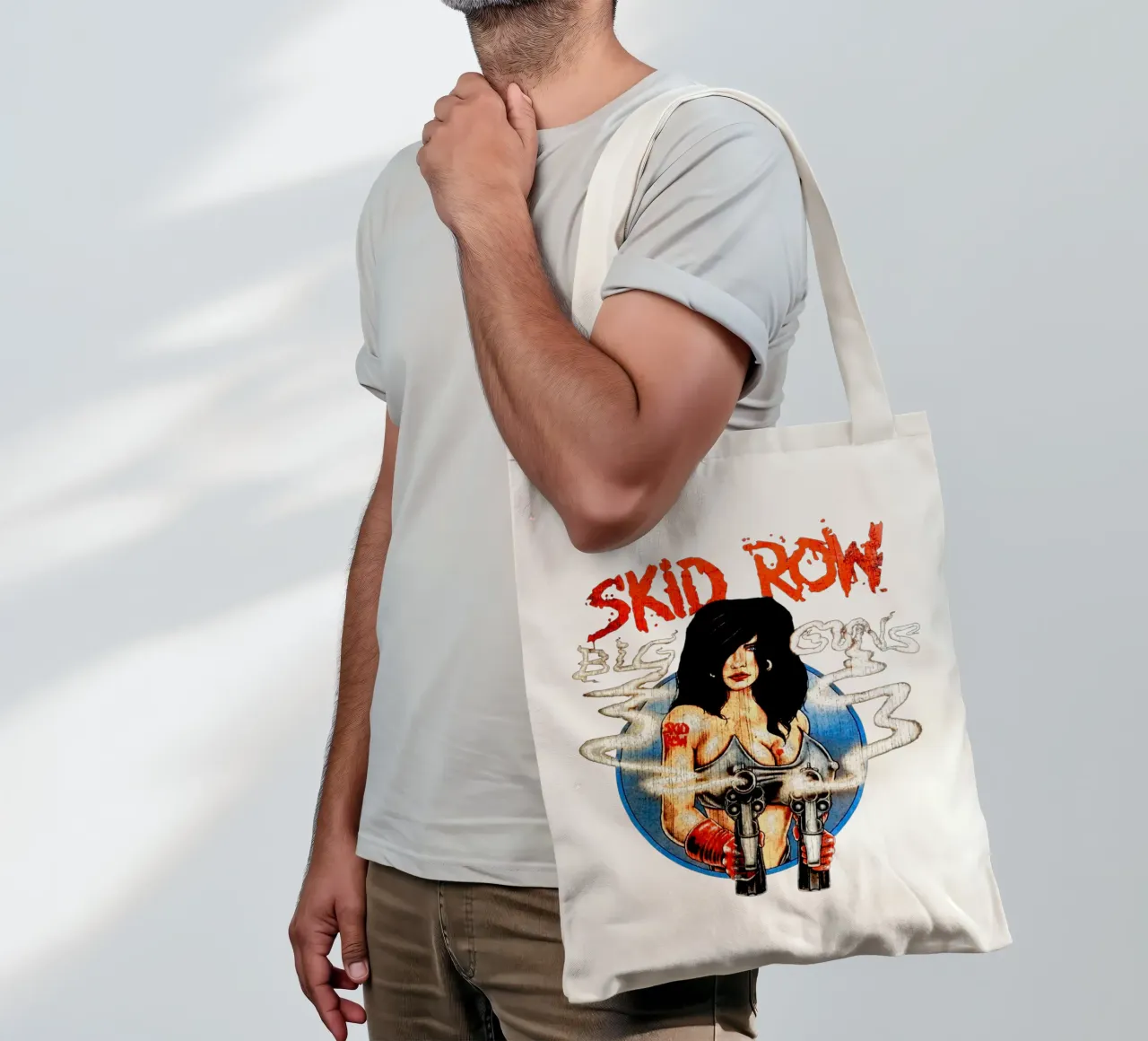 Skid Row - Crash And Burn borsa in juta da igoshartwrks