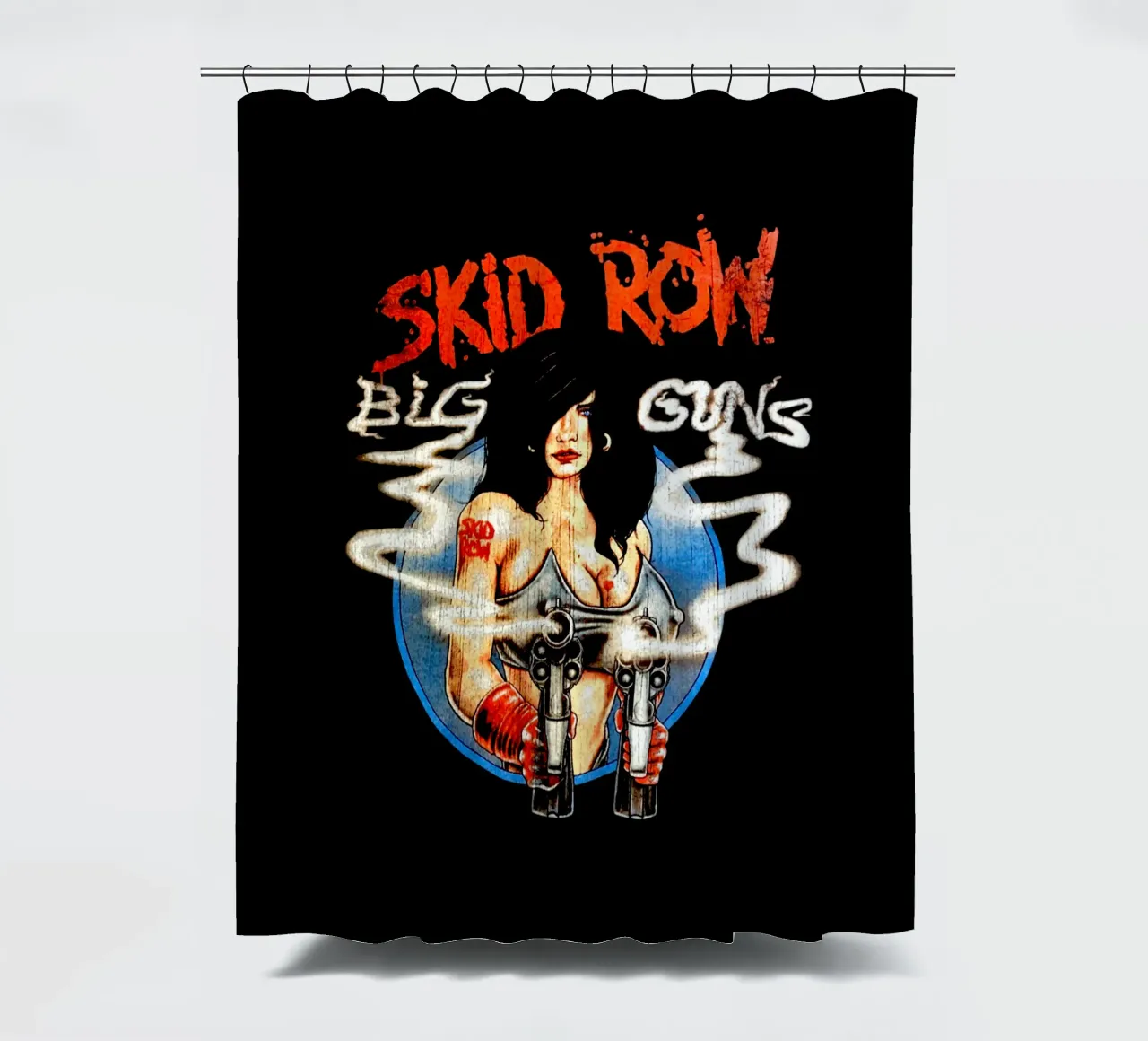 Skid Row - Crash And Burn cortina de baño de igoshartwrks