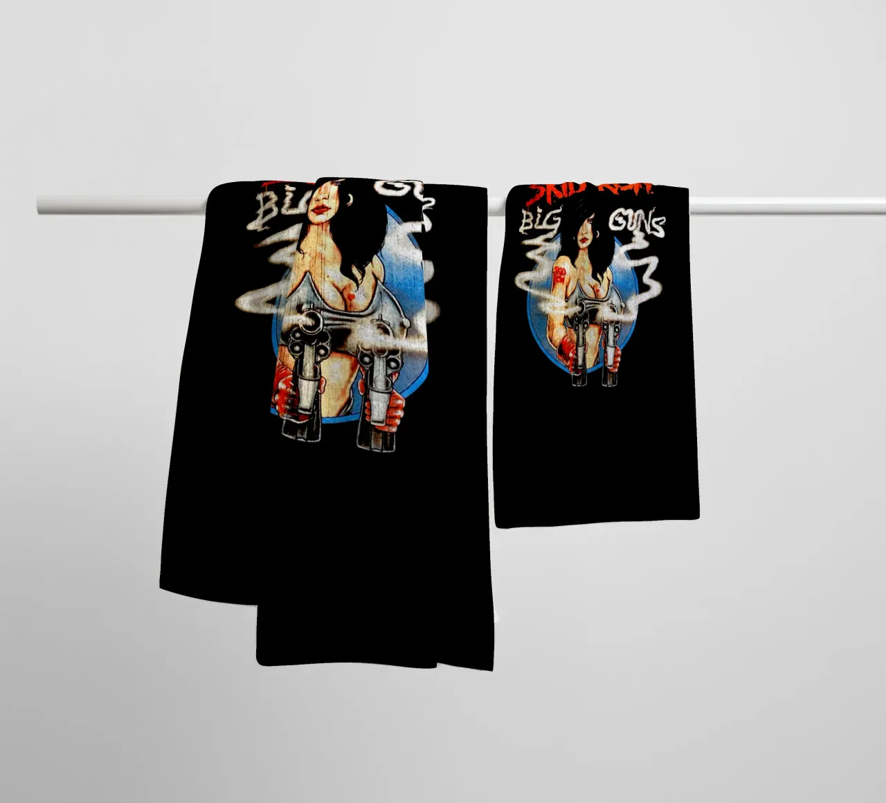 Skid Row - Crash And Burn toalla de baño de igoshartwrks