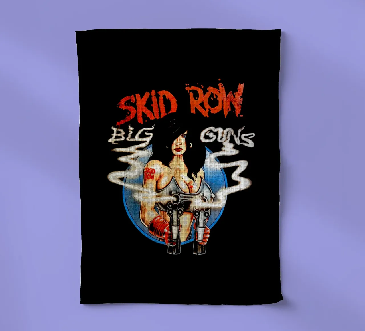 Skid Row - Crash And Burn paño de cocina de igoshartwrks