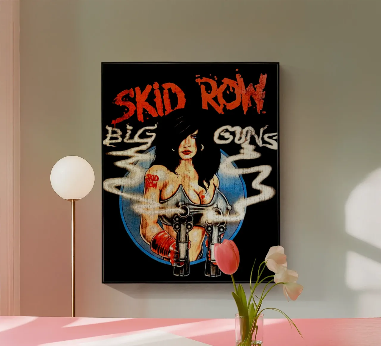 Skid Row - Crash And Burn metacrilato de igoshartwrks