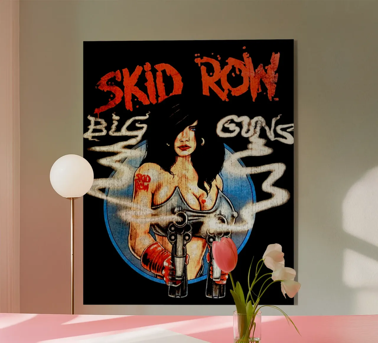 Skid Row - Crash And Burn metacrilato de igoshartwrks
