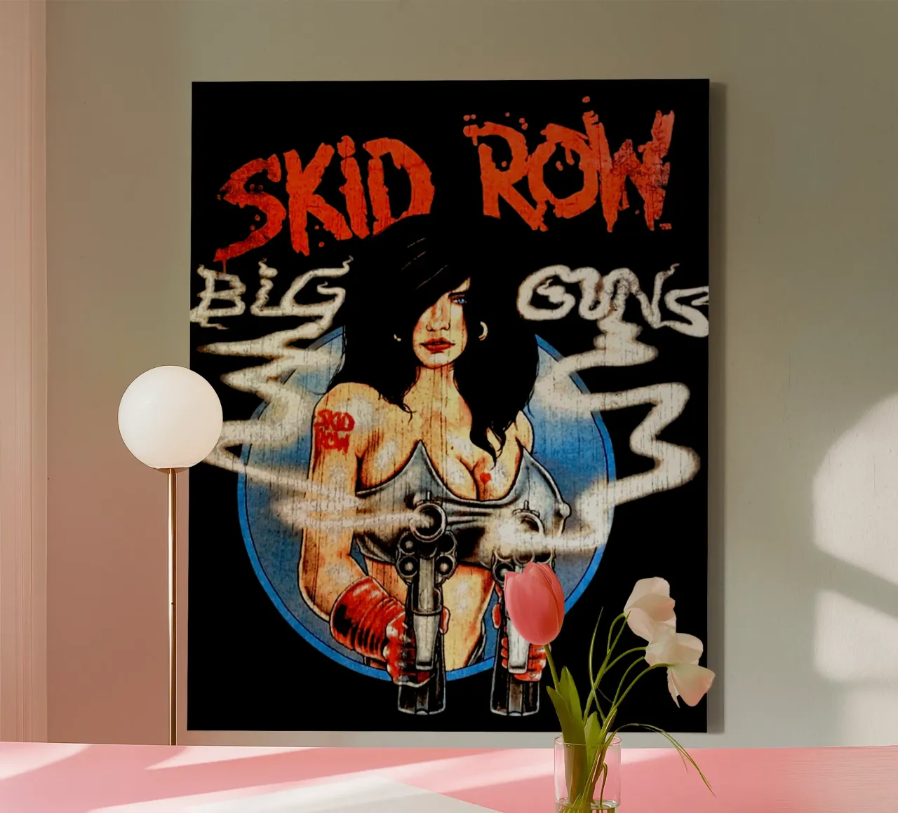Skid Row - Crash And Burn canvas by igoshartwrks