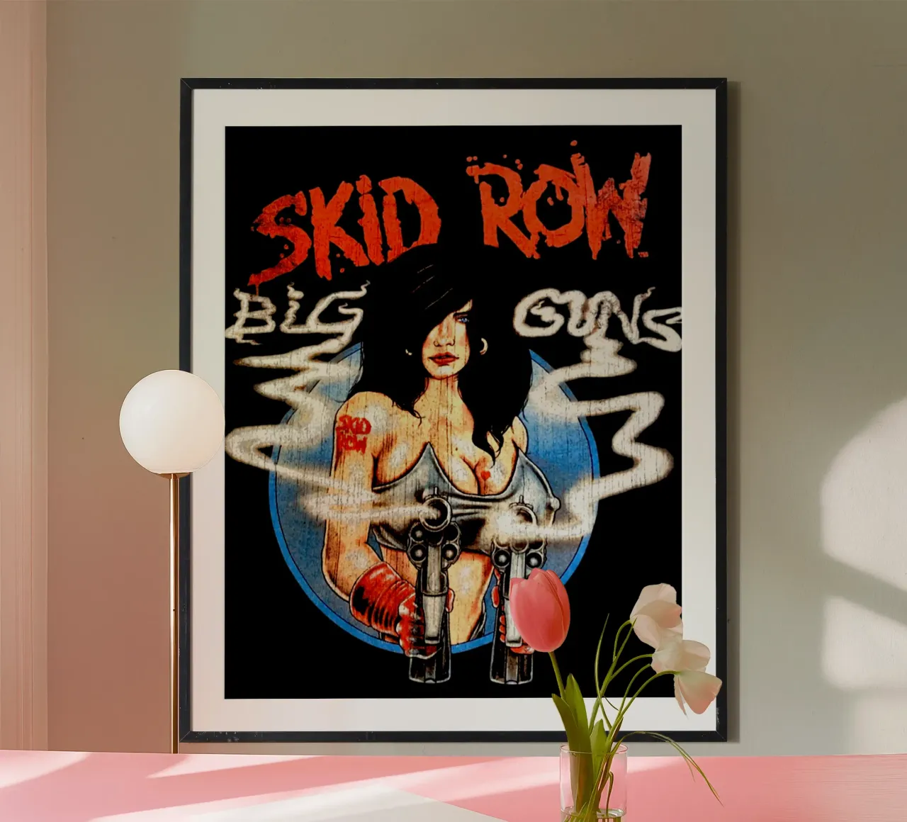 Skid Row - Crash And Burn poster da igoshartwrks