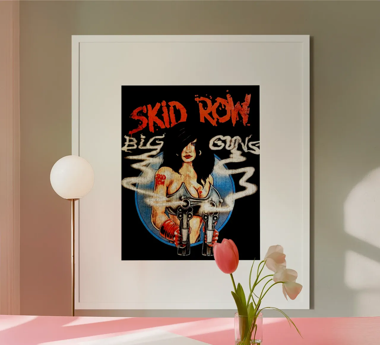 Skid Row - Crash And Burn poster da igoshartwrks