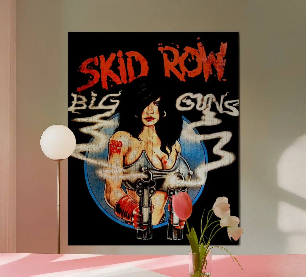 Skid Row - Crash And Burn poster da igoshartwrks