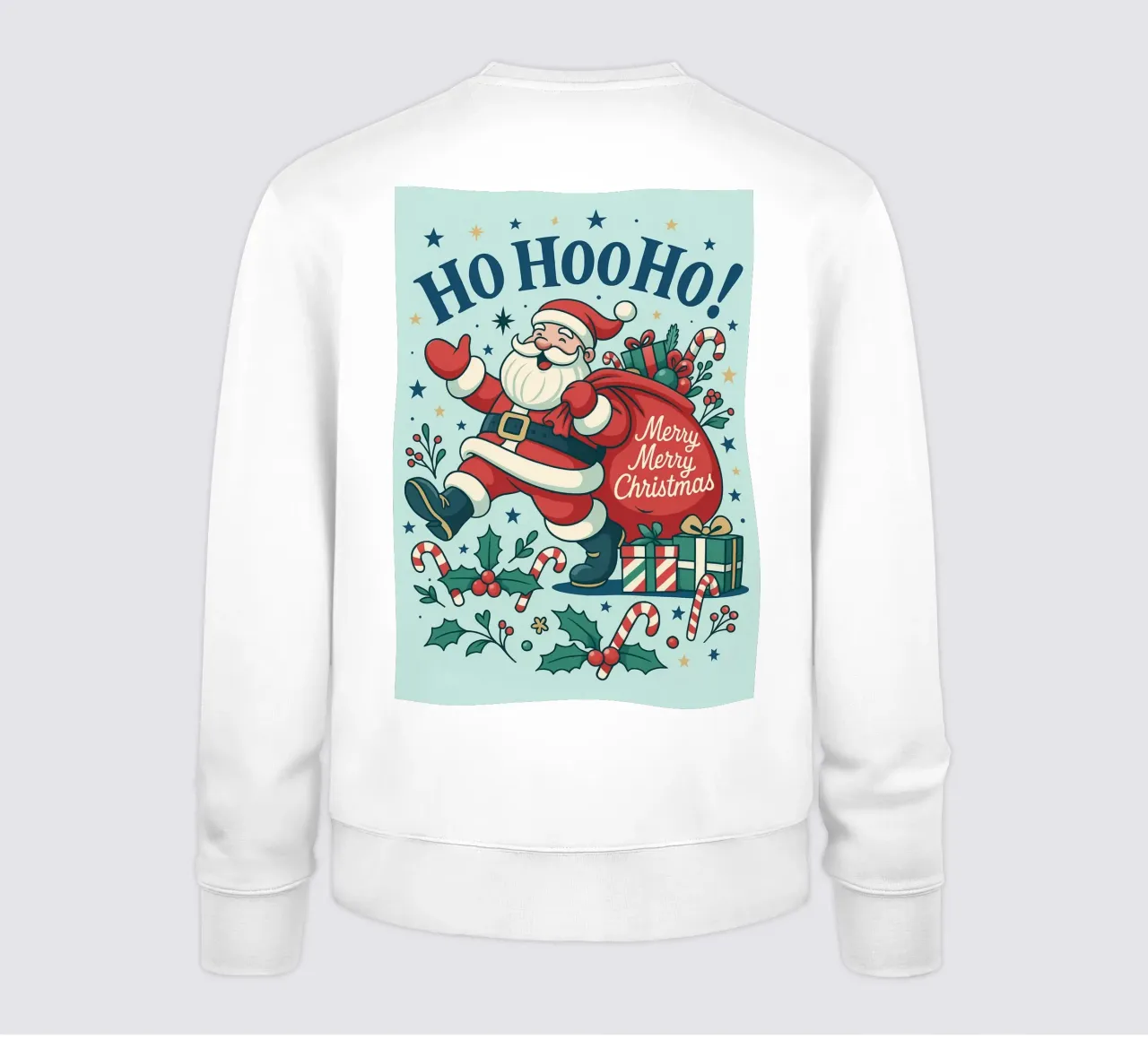 Babbo Natale dipinto felpa da Raffasya Shop