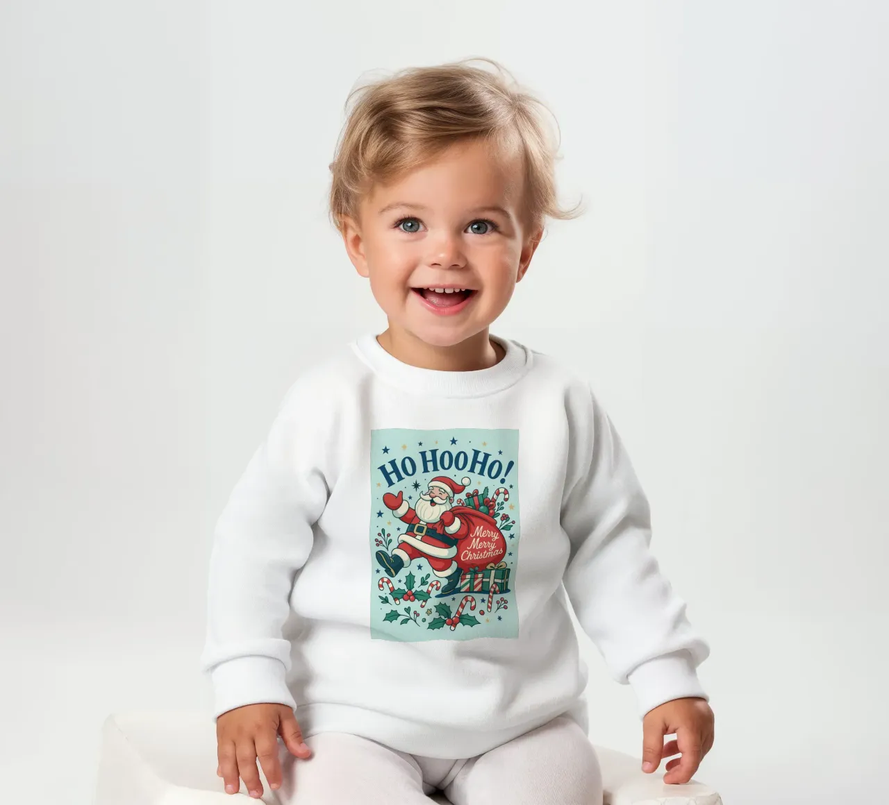 Babbo Natale dipinto felpa neonato da Raffasya Shop