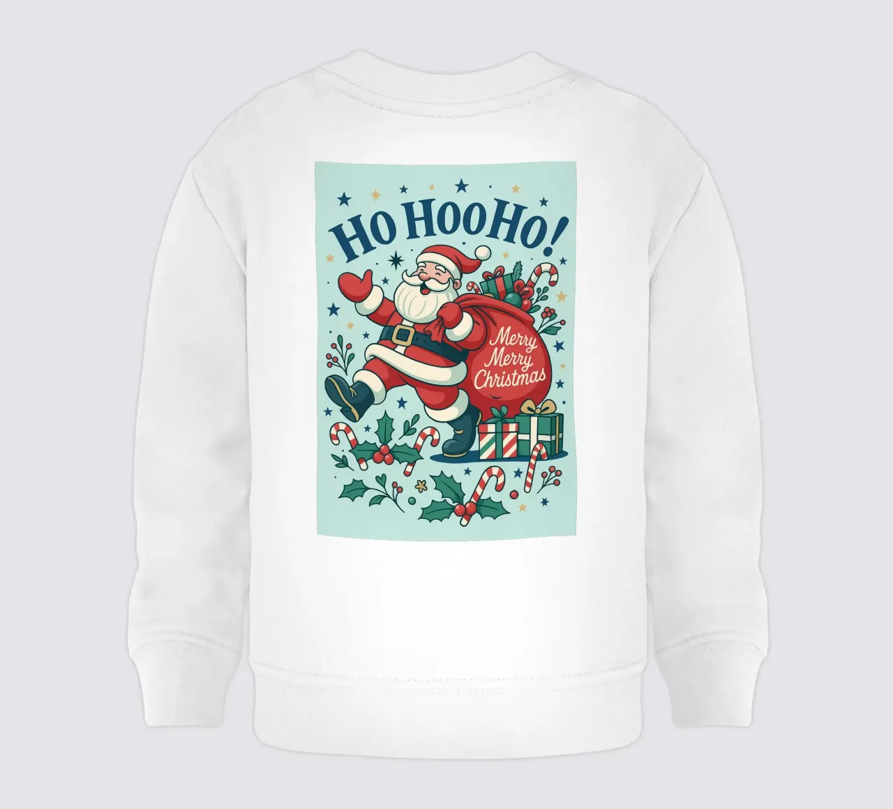 Babbo Natale dipinto felpa neonato da Raffasya Shop