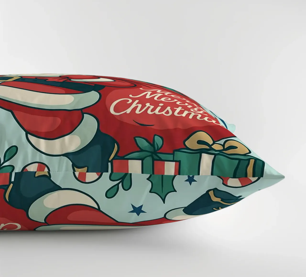Babbo Natale dipinto cuscino da Raffasya Shop