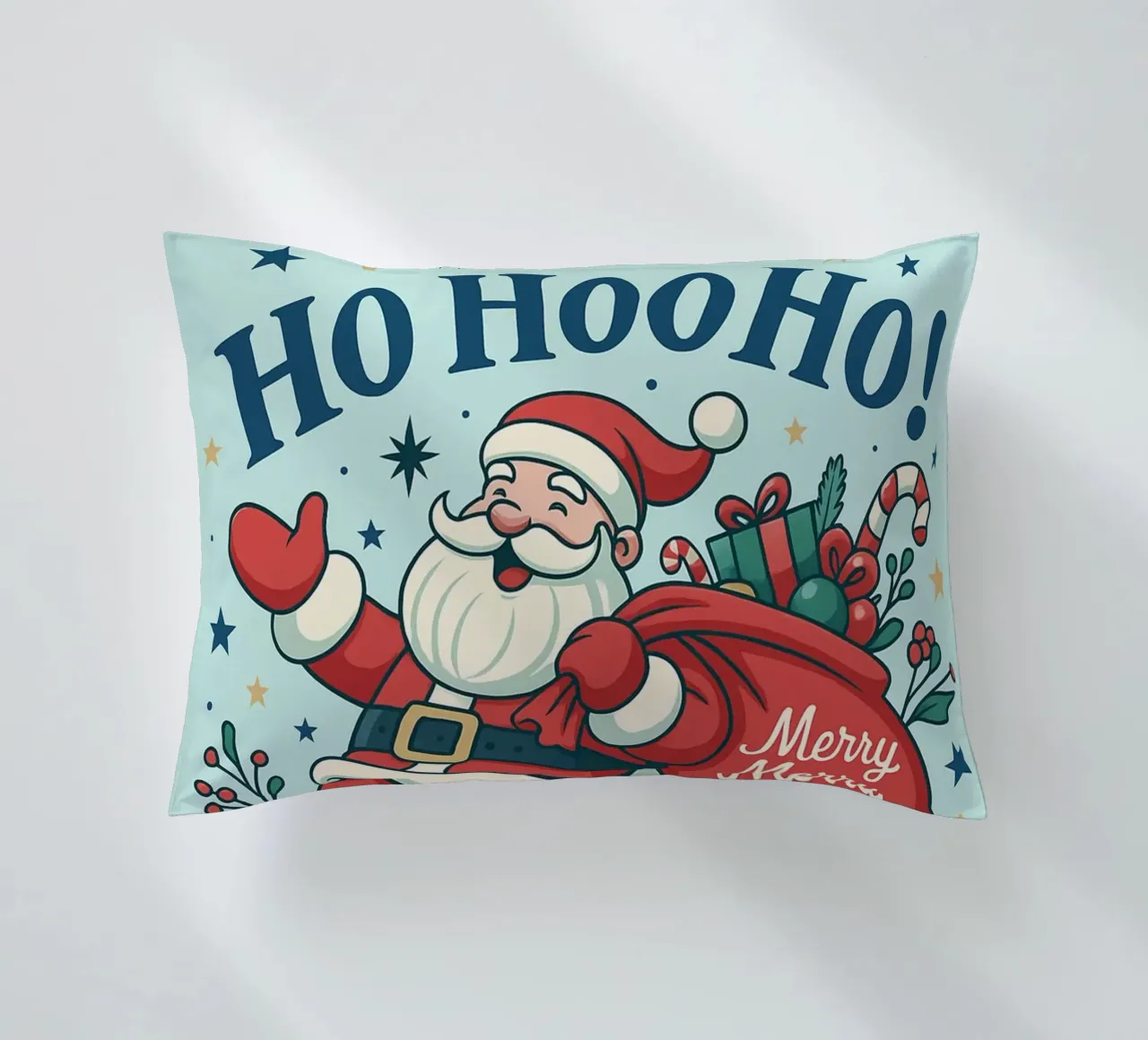 Babbo Natale dipinto cuscino da Raffasya Shop