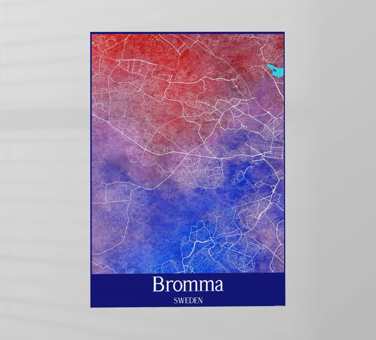 Bromma SWEDEN pellicola backlit da WorldPrint