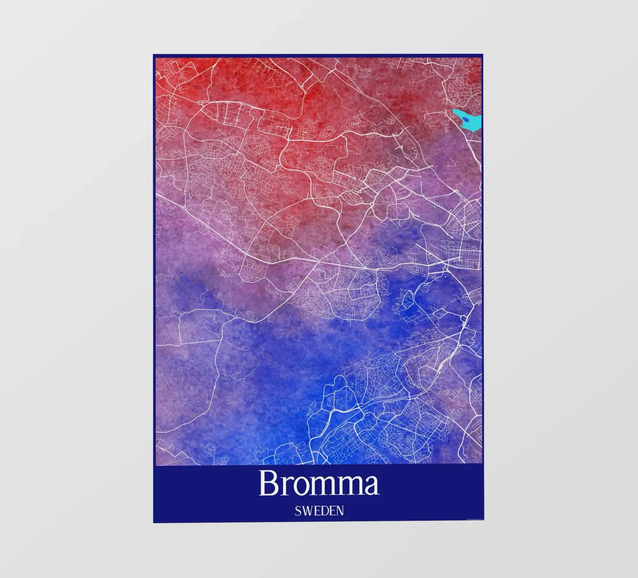 Bromma SWEDEN pellicola backlit da WorldPrint