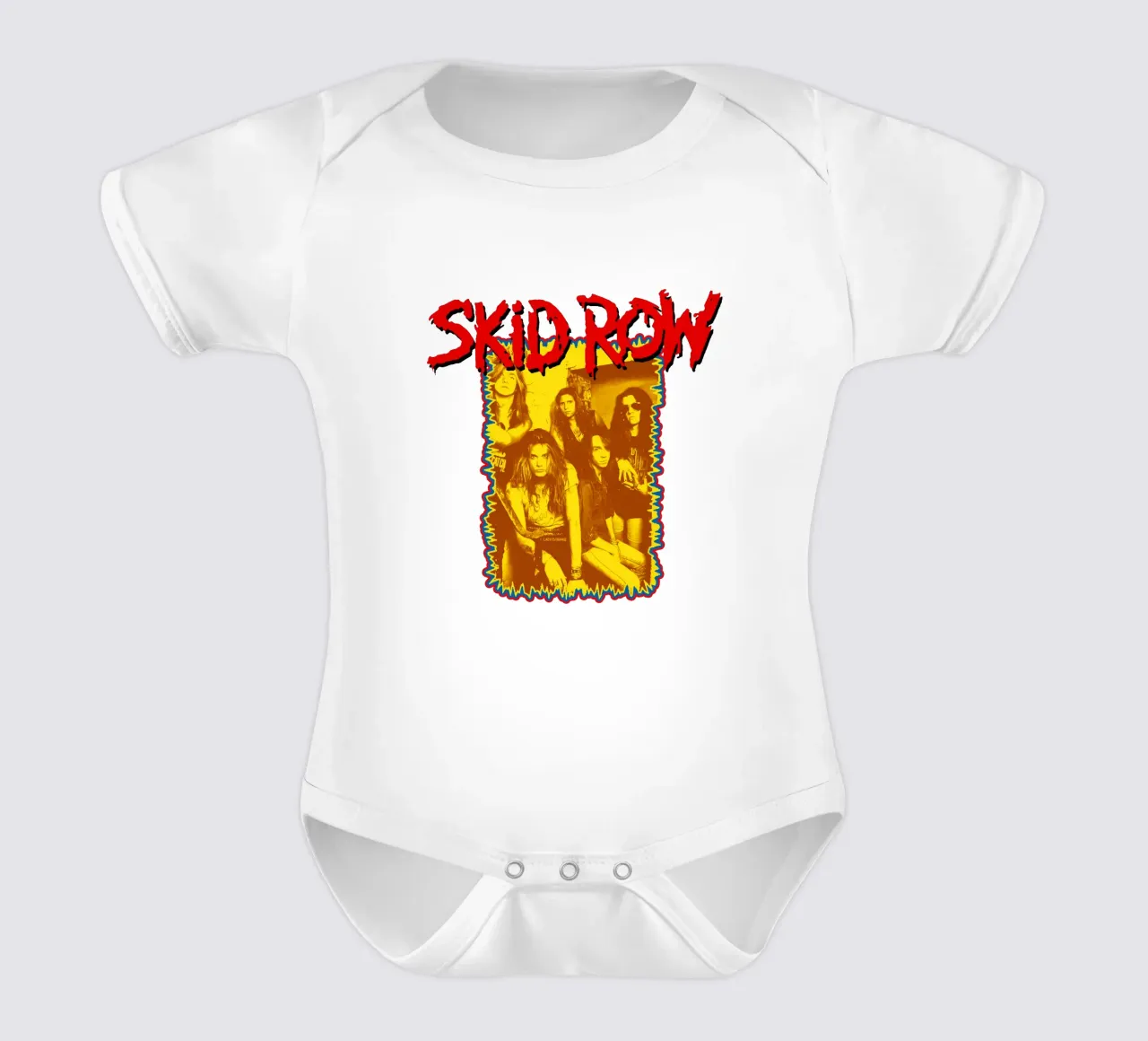 SKid Row - Slave To The Grind babyrompertje korte mouwen van igoshartwrks