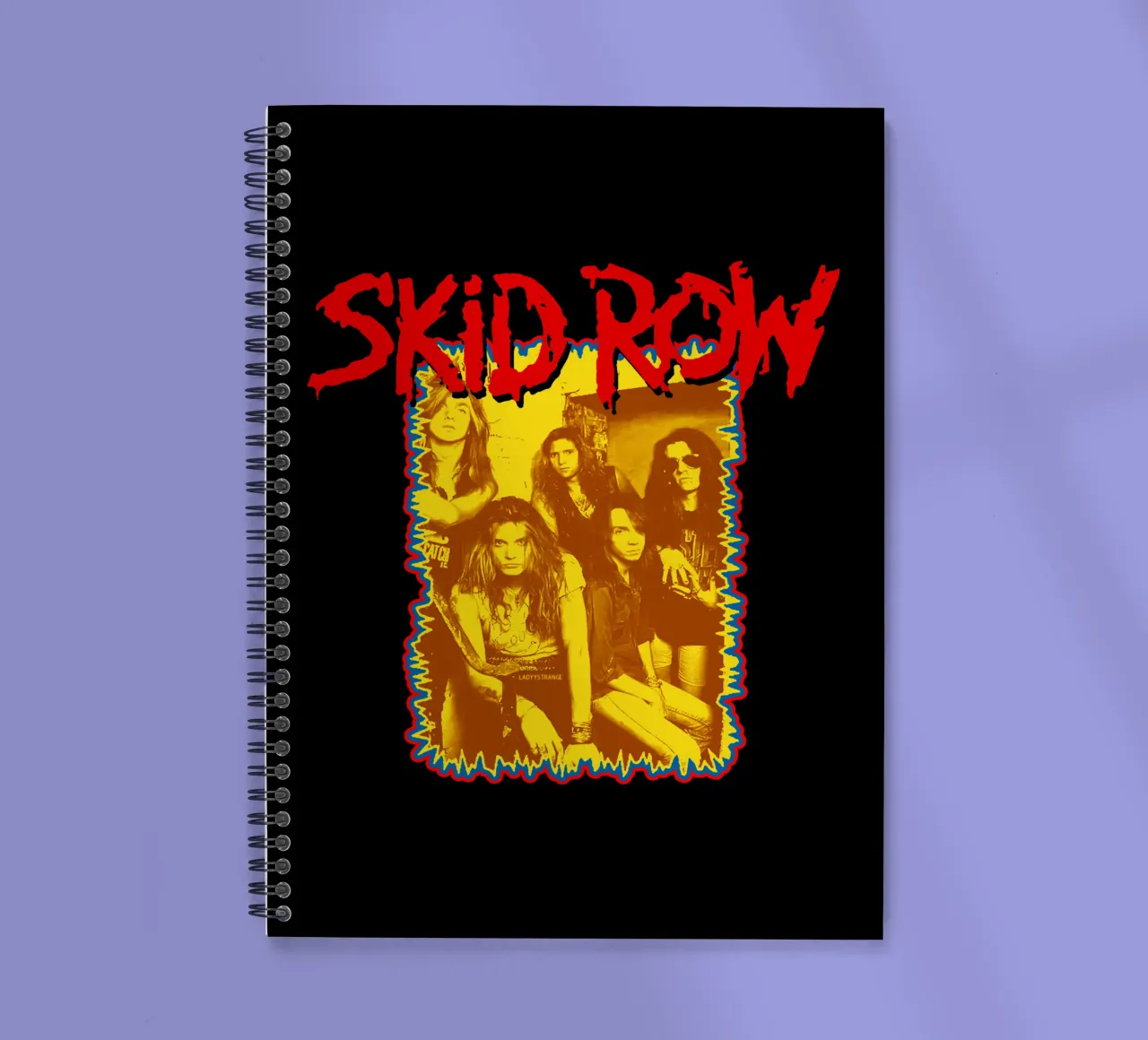 SKid Row - Slave To The Grind spiral notebook by igoshartwrks
