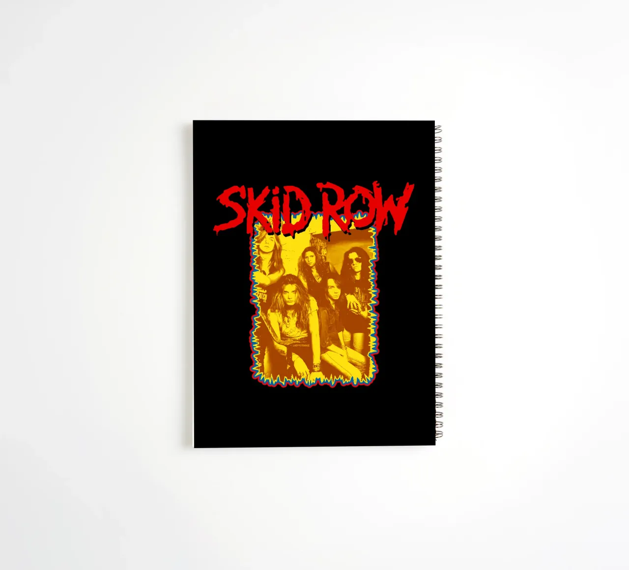 SKid Row - Slave To The Grind spiral notebook by igoshartwrks
