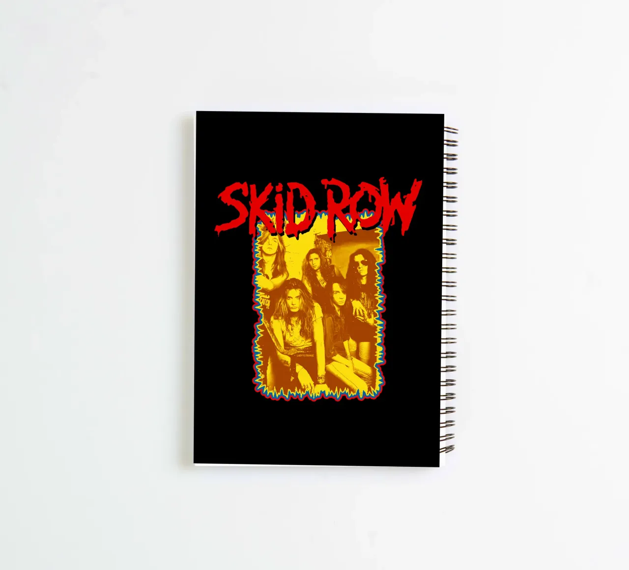 SKid Row - Slave To The Grind spiral notebook by igoshartwrks